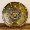 60.96 Cm Lion Face Shield: 18-Gauge Steel, Battle-Worn Warrior Costume