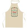 Tablier de cuisine - Florian Magie de Noël Rectangle - Coton résistant - Impression France - Liens ajustables