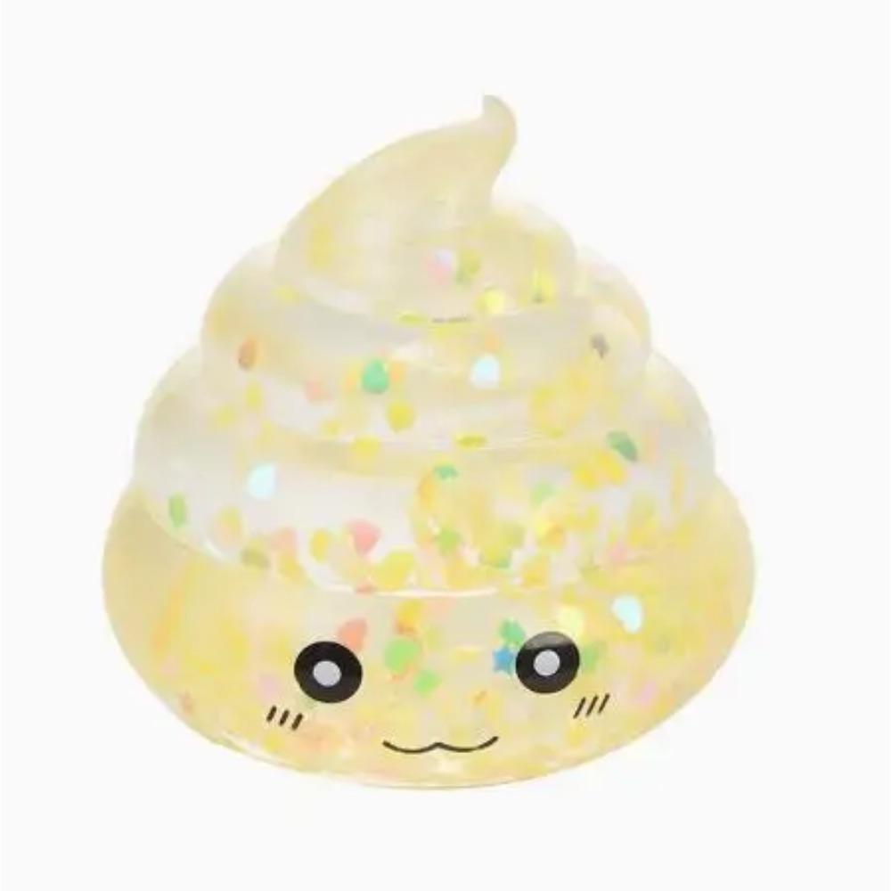 Новинка Сквиш Мальтозная Какашка Антистресс Сквиши Игрушки Блестящие Забавные Растягивающиеся Сжимающиеся Фиджет Игрушки для Взрослых Подарок на День Дурака