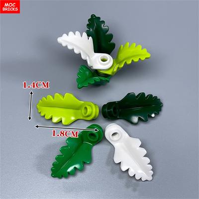 16 шт. Кирпичики MOC Растение Лист Листья 2682 Городской Дом Украшение Строительные Блоки Детские Игрушки Сделай Сам