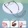 Long Rope Flat Holes Silicone Glasses Cord Adjustable String Sports Non-slip Soft High Elastic Sunglasses Lanyard Neck Strap
