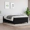 3144425 vidaXL Divan Bed with Mattress Black 140x200 Cm Fabric