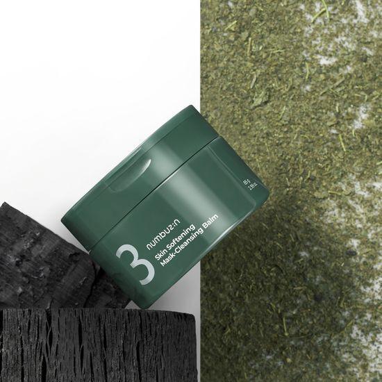 NUMBUZIN Гостиница №. 3 Зеленый чай Уголь Очищающий Поры Очищающий Бальзам 85 г