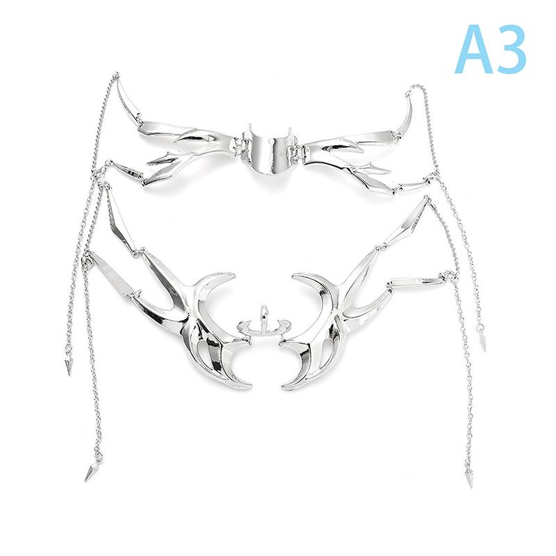Панк-инопланетянин, приличный нос, механическая маска, косплей, подбородок, готические маски, металлическое лицо, ношение, аксессуары для вечеринки-маскарада на Хэллоуин