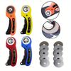 45mm Patchwork Roller Knife (with One Blade) Fabric Cutting Knife Leather Paper Craft Fabric Rotary Cutter DIY Sewing Accessories