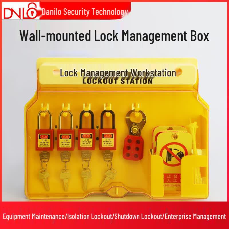BDNLLOCK Industrial Safety Lockout Tagout Workstation