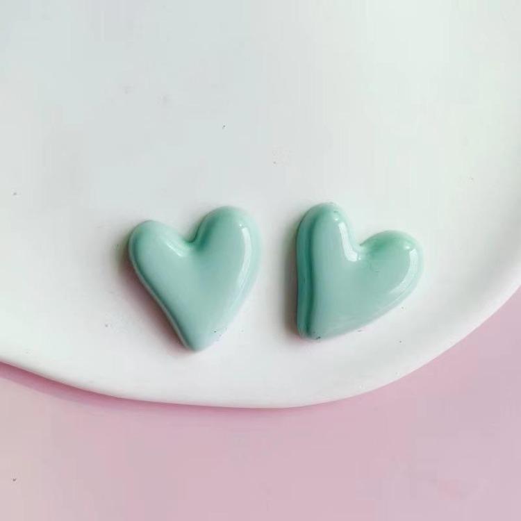 10 шт. Прозрачные магниты на холодильник в форме сердца 10 шт. Простые стильные наклейки для доски заметок DIY Мини-аксессуары для украшения домашнего холодильника