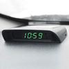 Car Watches with Night Display Thermometer Car Internal Digital Clock To Stick On Solar Powered 24 Hour Car Clock