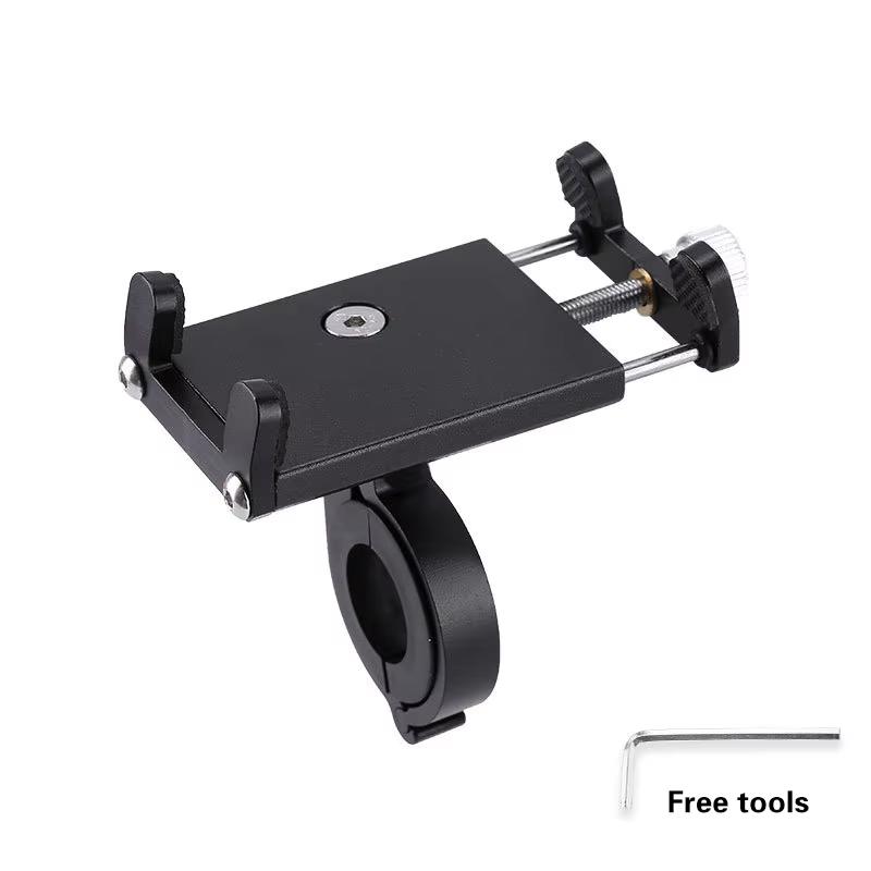 Bicycle Phone Holder Reliable Mount Universal MTB Mobile Cell GPS Metal Motorcycle Holder On Road Bike Handlebar