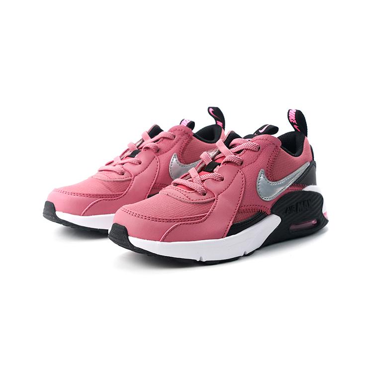 Nike Air Max Excee SE Low top Running Shoes Pink Silver Black Children Aged 3 7 Years Old CZ4993-600