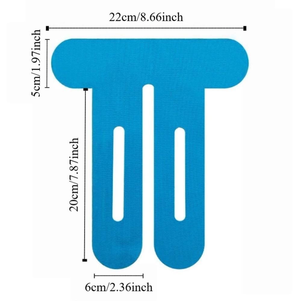 10pcs Breathable Knee Muscle Pre-Cut Tape Muscle Support Muscle Protection Tape  Marathon