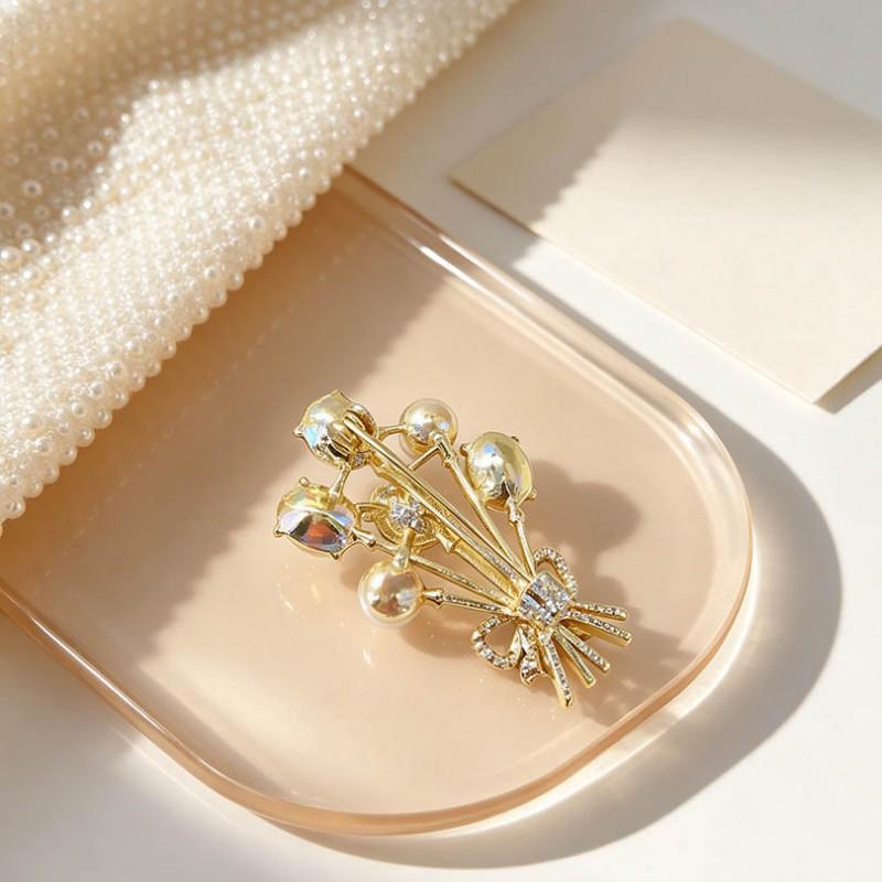 Colorful Balloon Pin Brooch Women Alloy Fashion Accessory Decorative Lapel Stylish Office Wear Gift