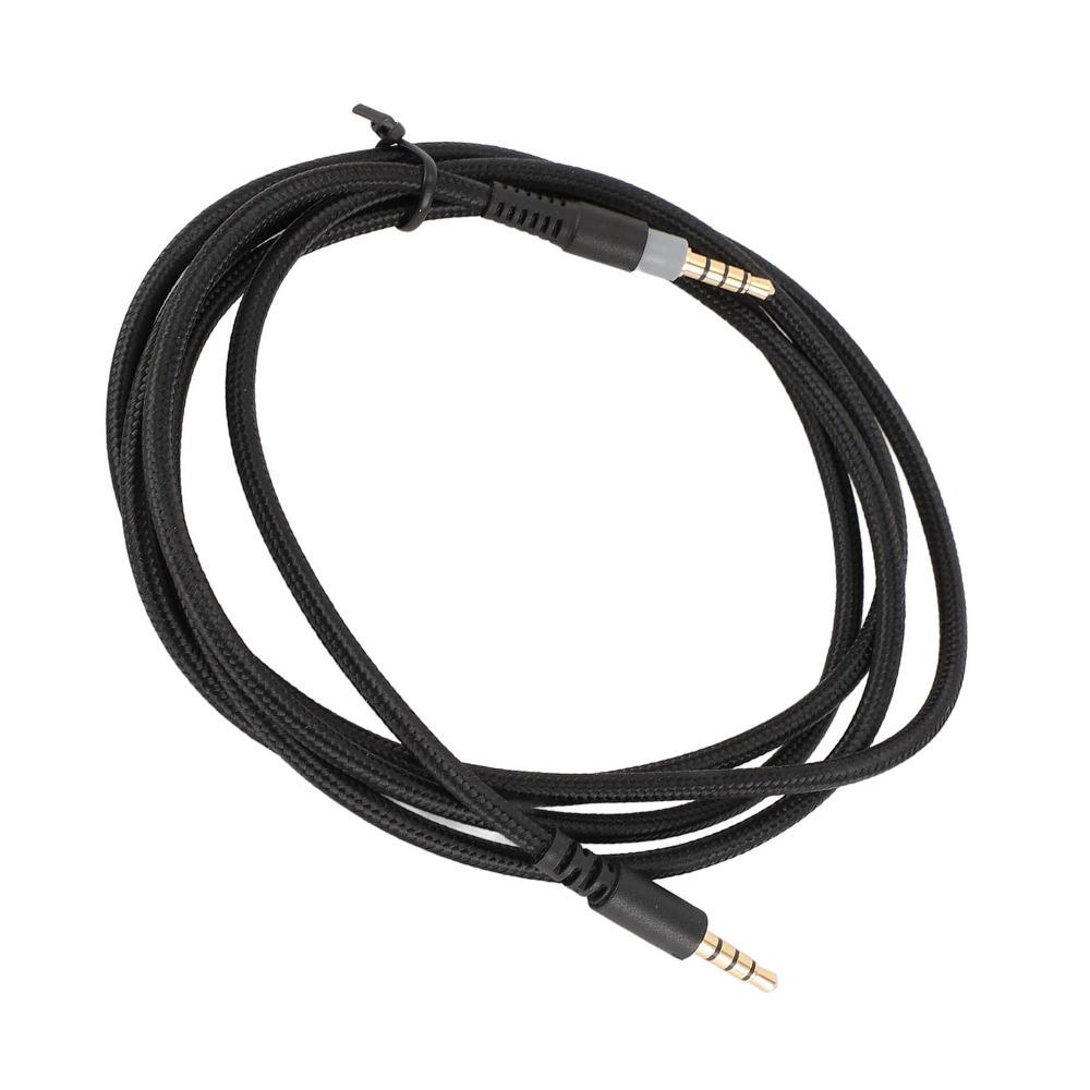 Gold Plated Plug Braided Headphone Cable for Cloud Alpha Cloud Mix Cloud Headset Sound Cable