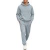 Men's Sweatshirt Suit Men's Solid Color Casual Sports Suit Sweatshirt Suit