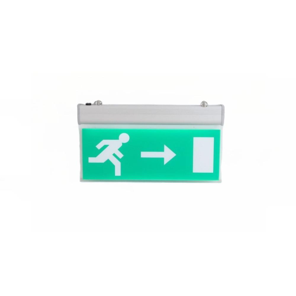 Commercial LED Emergency Sign Lamp Exit Sign Security Light 110-240V Neon Light  Mall