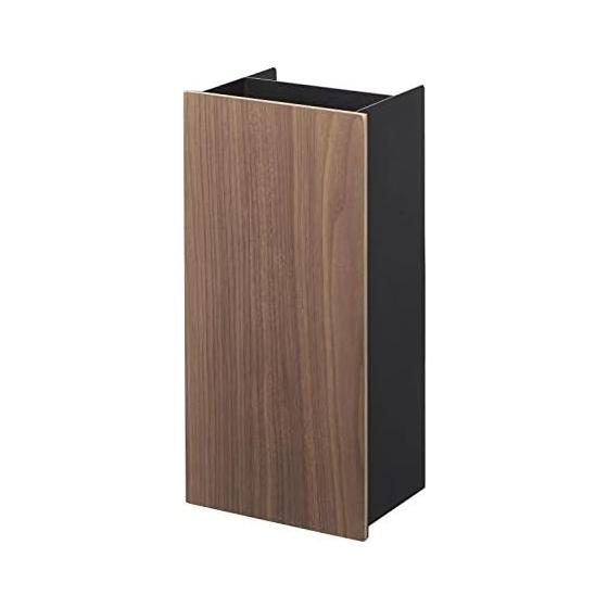 Yamazaki Jitsugyo Flooring Wiper Stand Rin Brown 3178 Approx. W13 x D10.5 x H26cm