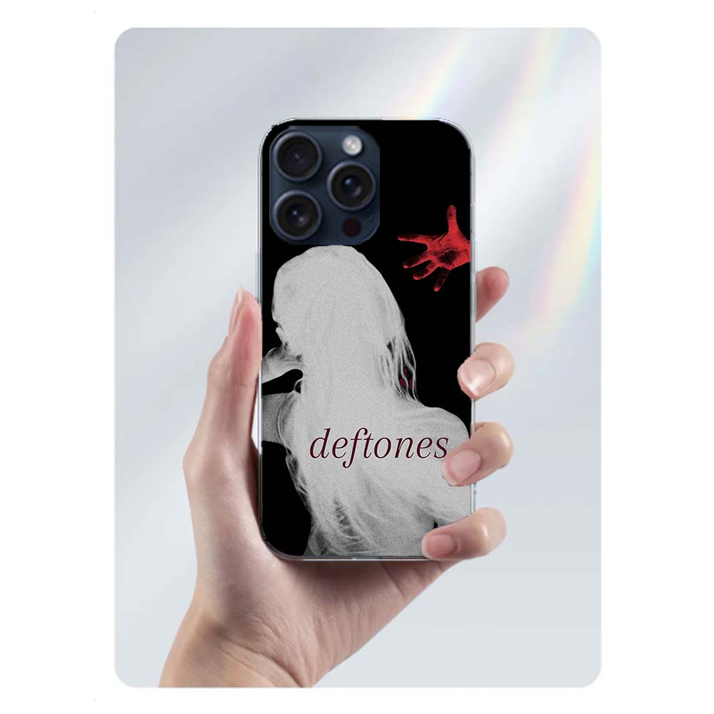Чехол для телефона Deftones Clear для iPhone 17 Air 16 Pro Max 15 Pro 14 Plus 17E 16E 11 13 12 Mini Чехлы Fundas Cell TPU C