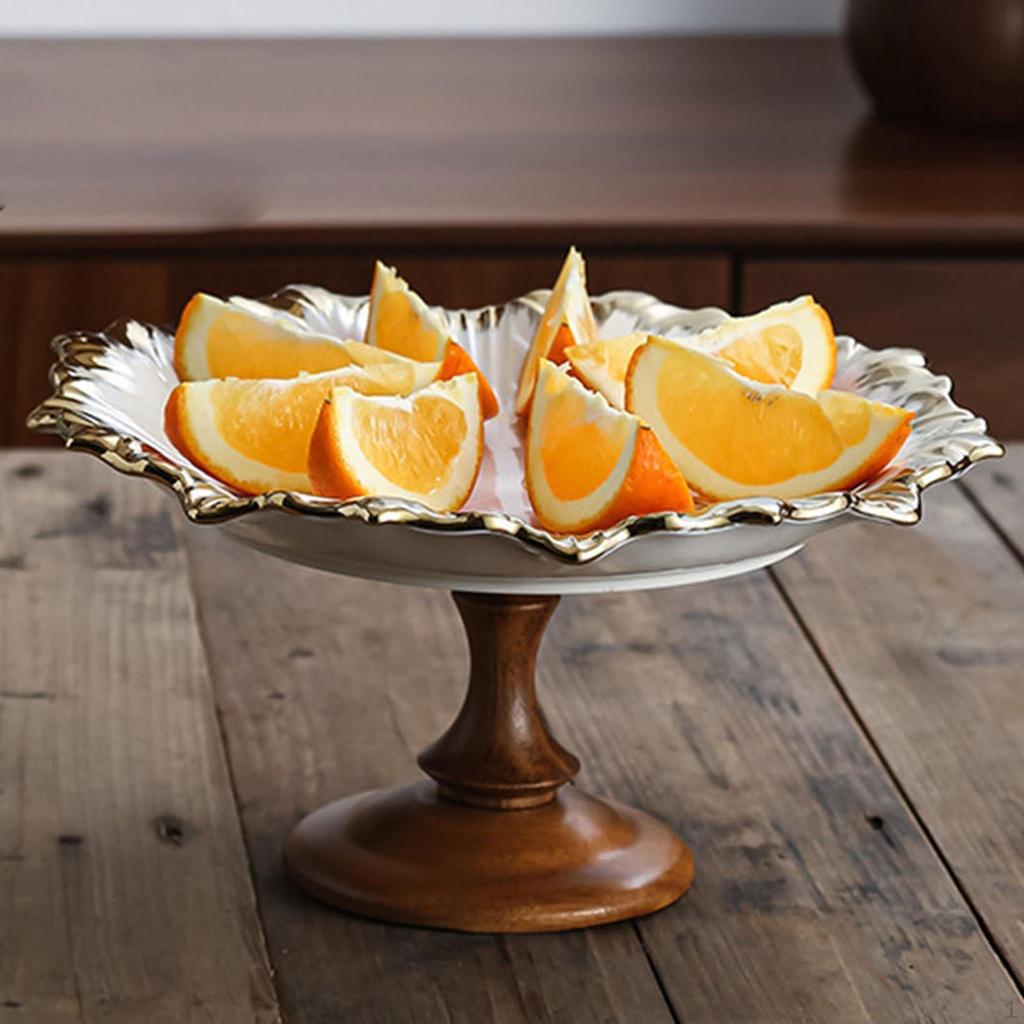 Подставка для торта, кекса, деревянное дно, круглая тарелка для закусок, конфет, держатель для десерта