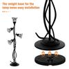 240X22mm Table Lamp And Floor Lamp Base Counterweight Accessories, Lighting Fixture Lamp Base Chassis Weight Block 1600g