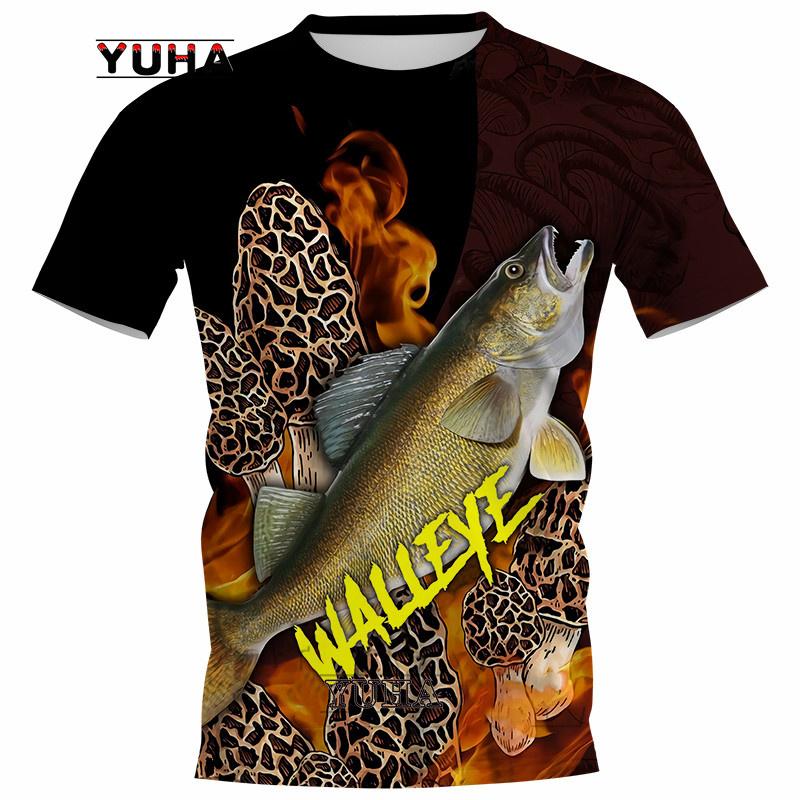 2024 Лето Популярные Карп Ловля Полностью Печатные Футболки Мужские Женские 3D Футболка С Принтом Сома Футболка С Коротким Рукавом Повседневные Топы