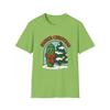 Unisex Softstyle T-Shirt Funny Pickle Kosher Holiday Evergreen Tree Christmas