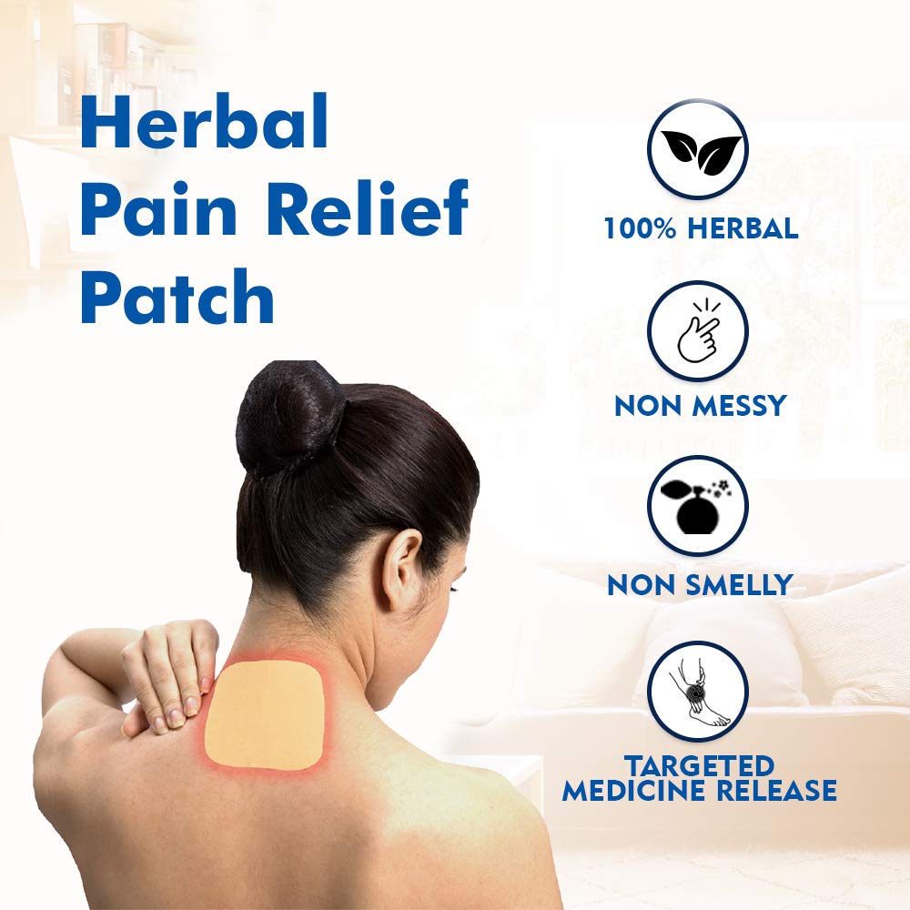 Пластыри для снятия боли и скованности в мышцах (30 шт), Herbal Pain Relief Patch (30 pcs),  Viopatch