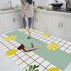 Large Waterproof and Oil Proof Kitchen Mat Balcony Non Slip Floor Mat Household Door Mat Fall Proof Floor Mat for Kid's Room Rug