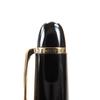 Excellent MONTBLANC fountain pen Meisterstck pix 145 classic Black gold 14K mens Used
