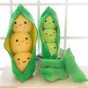 25СМ Милая детская плюшевая кукла-растение с горошинами, игрушка для детей, каваи, качественная, в форме горошины, игрушка-подушка, подарок для мальчика, девочки