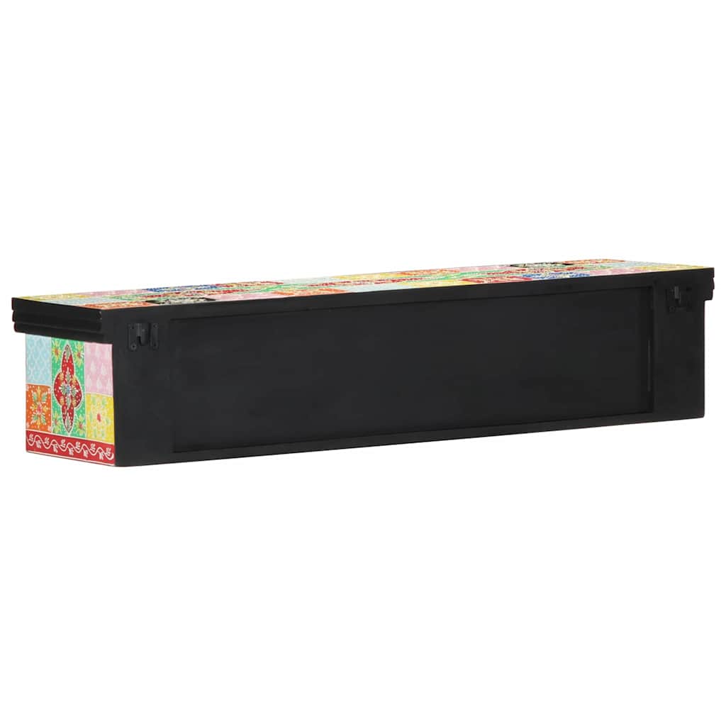 TV Cabinet with Shelf Multicolored 100 x 30 x 22 cm Particleboard