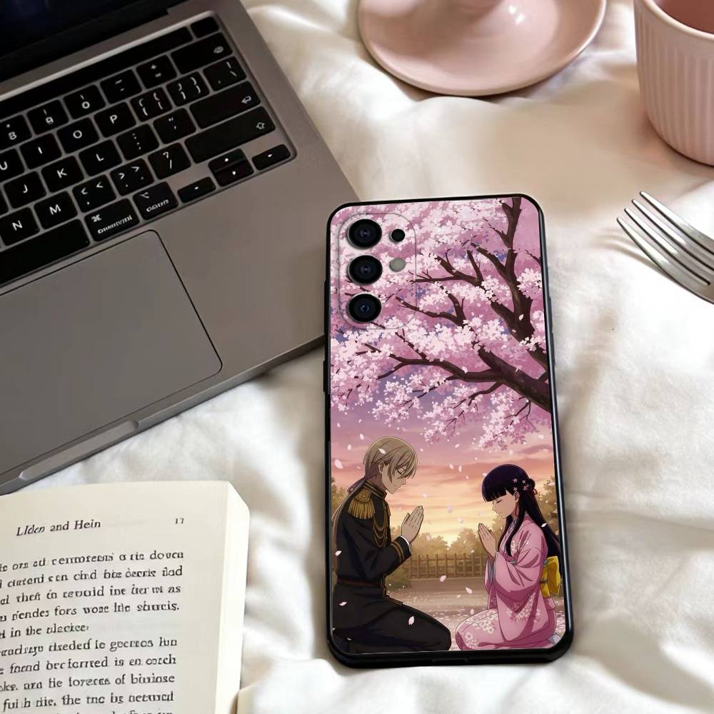 Чехол для телефона Аниме M-My Happy M-Marriage Для Samsung S25,24,23,22,30,21,10,9,Ultra,Plus,Lite,FE,4,5 G Мягкий Черный Чехол