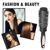 Hair Rolling Nylon Comb Round Brush Hair Salon Tool Hair Styling Cylinder Curly Lightweight Easily Carrying Hair Part