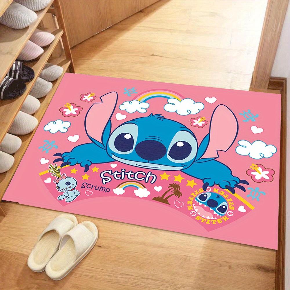 1 шт. Лило и Стич-(15)_01 Ковер, Ковер для гостиной, Спальни и Игровой комнаты, Прочный, Устойчивый к пятнам и Легко чистящийся, Гостиная