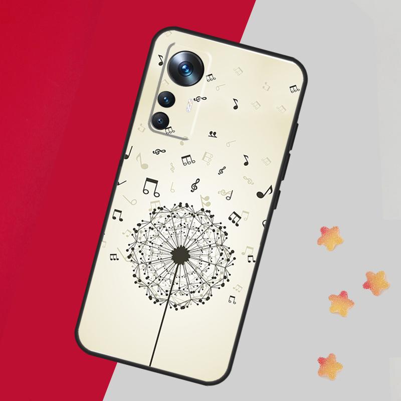 Минималистичный чехол для любителя музыки для Xiaomi 13 14 Pro 13T 12T 11T 12 Lite 12X POCO X5 X3 F5 Pro F4 X4 M5 M5s F3