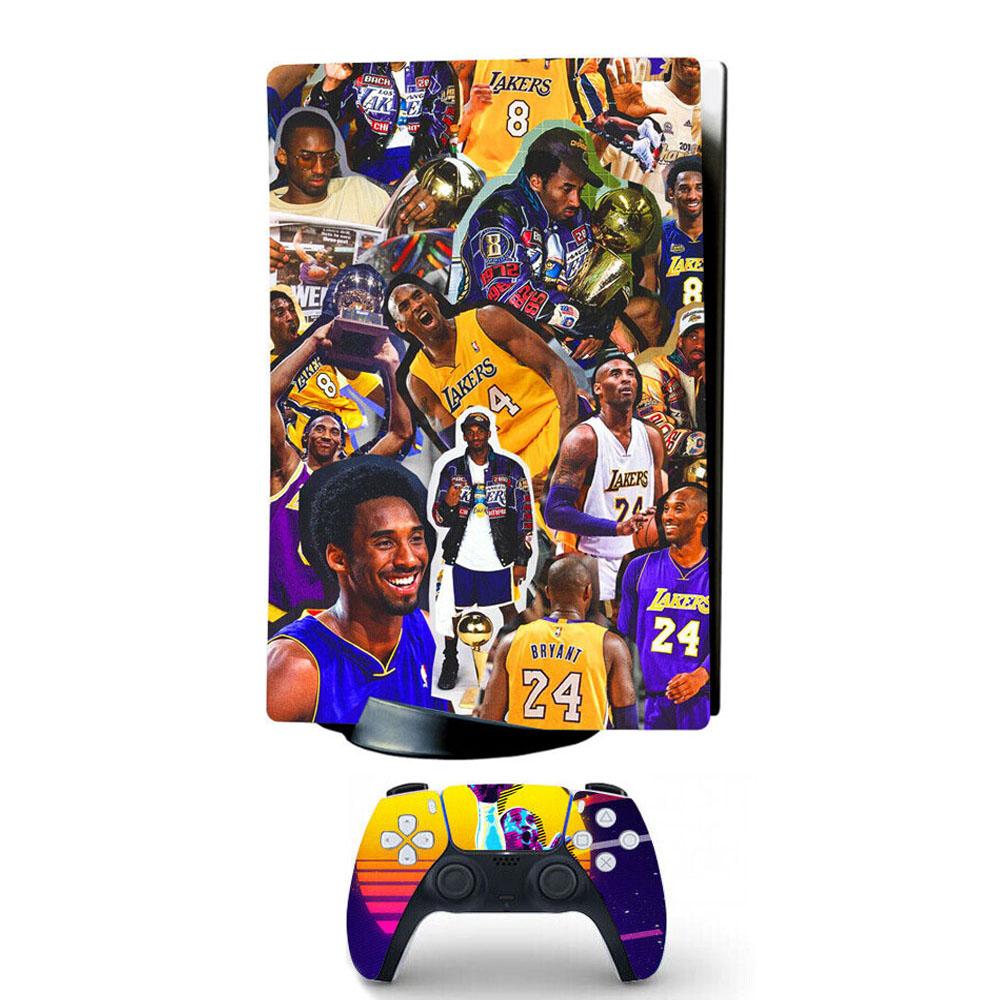 Легенда Кобе Брайант KB Forever Виниловая наклейка для PS5 Стандартная дисковая консоль