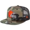 Casquette 9fifty - New Era - Cleveland Browns - Wood Camo - Trucker Mesh - Taille Unique