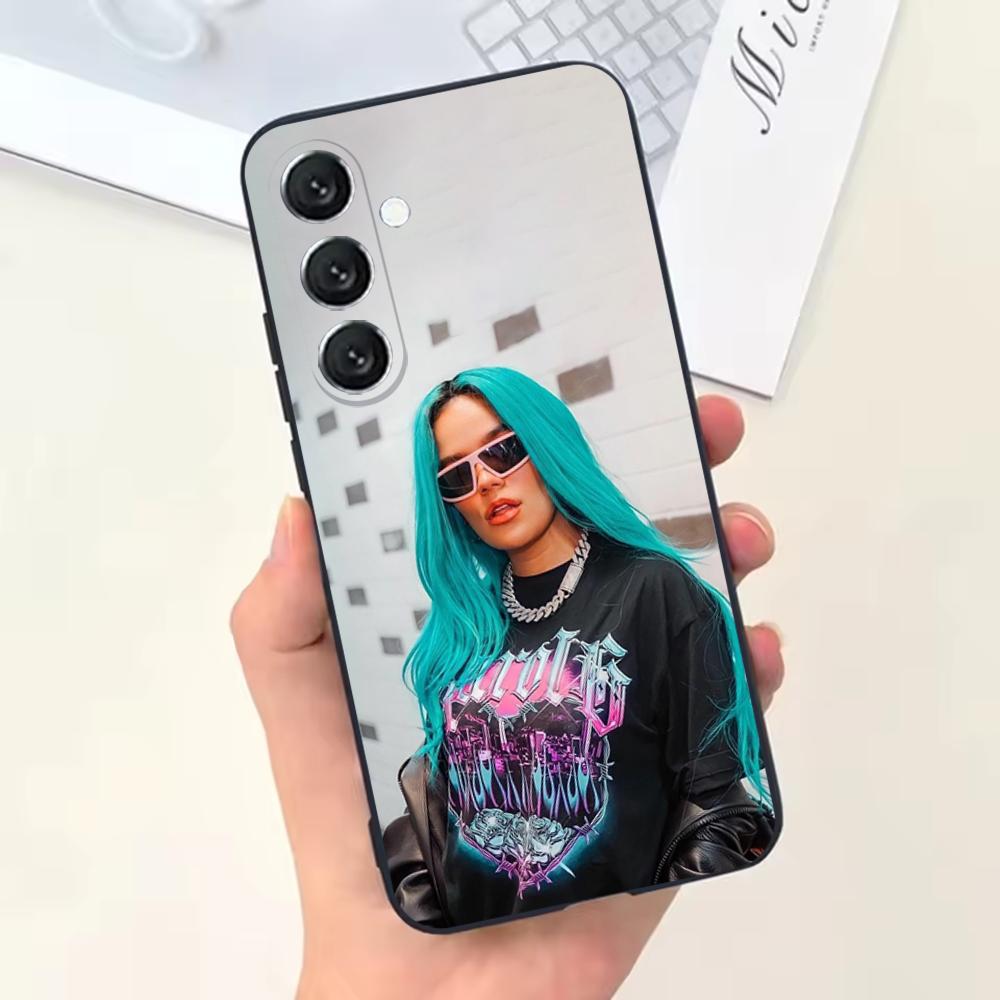 Чехол для телефона с рисунками Кароль Джи для Samsung Galaxy A13, A21s, A22, A31, A32, A52, A53, A71, A80, Мягкий черный корпус