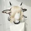 Realistic Wolf Ear Headbands Cosplay Costume Hair Hoop Adjustable Size Headgear for Festivals and Celebrations