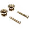 Fender Parts Road Worn Strap Buttons (2) Red Brown 5 x 6 x 0.8 inches