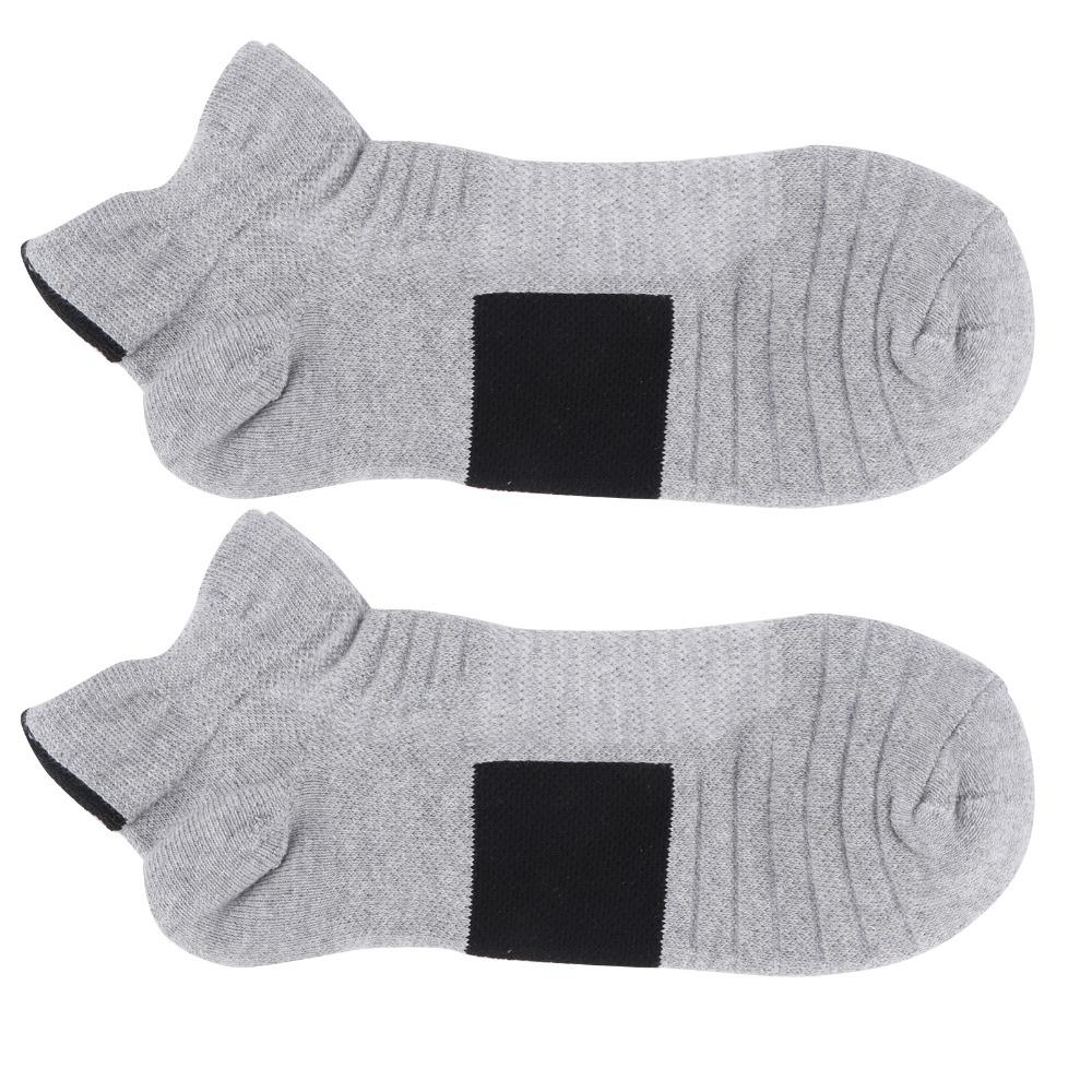 4pcs Shock Absorption Sports Socks Cushioned Pad Shock Absorption Socks  Fitness Supplies