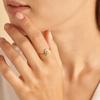 EMANCO Initial Constellation Oval Ring Women Gold Color Stainless Steel Ring Minimalist Finger Jewelry for Women