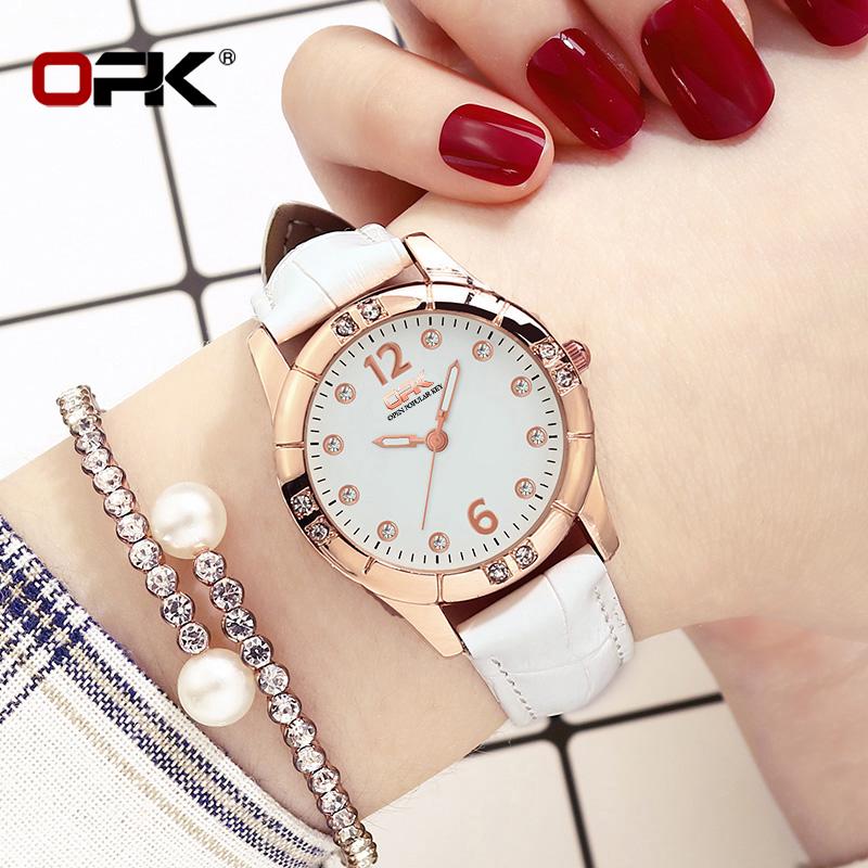 OPK8160 WOMEN'S Quartz Watch Simple and Fashionable Waterproof