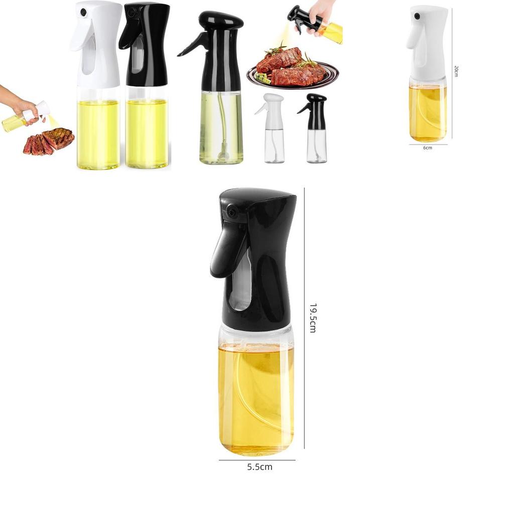 Cooking Oil Mister 200ml Capacity Durable Material Convenient Kitchen Tool