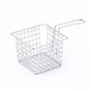 Fryer Basket Iron French Fry Holder Frying Strainer with Handle for Restaurant Home Electroplating