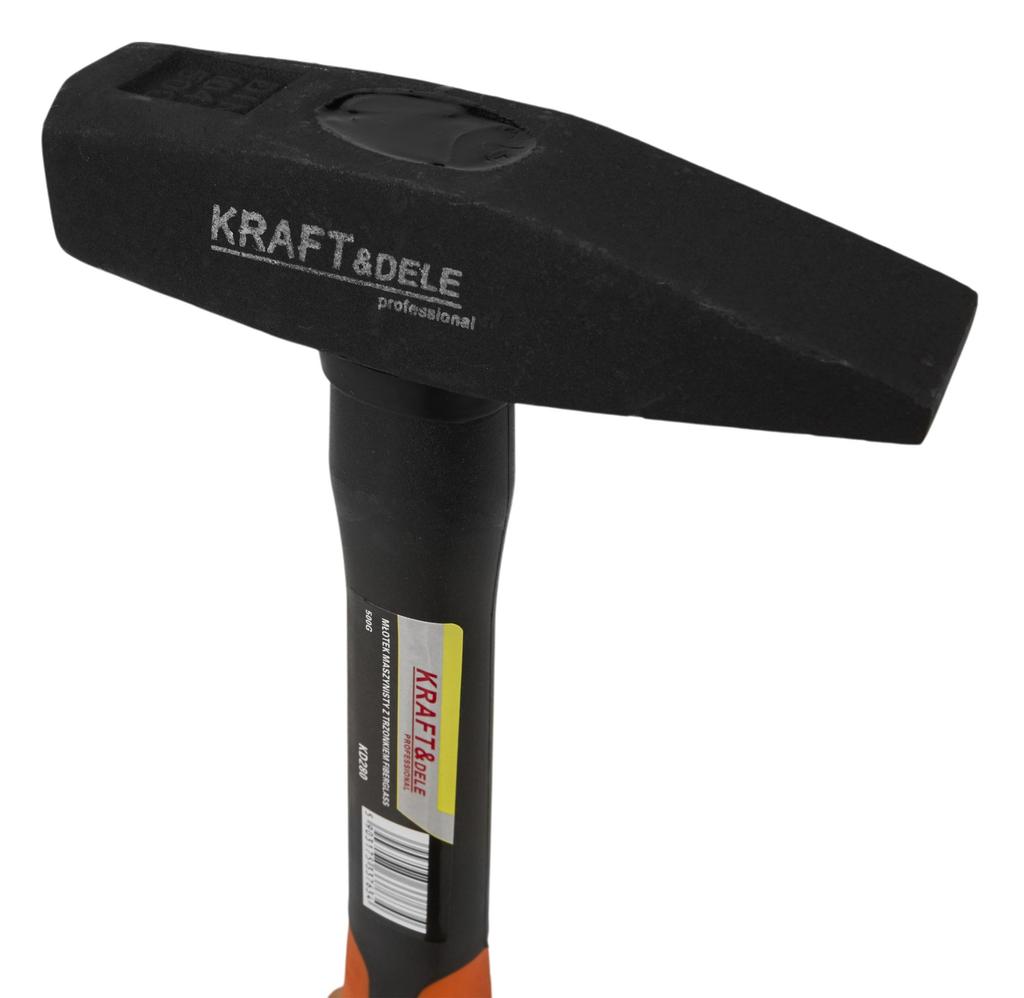 Fiberglass machinist' hammer 500g 33cm KD280