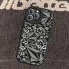 V-Volcom LOGO Fashion For IPhone 16 15 14 13 12 11 Pro Max Plus Leather Phone Cover