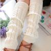 Winter Women Fashion Crochet Knitted Socks Leg Warmers Legging Boot Cover Sock Ladies