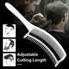 Ergonomic Hair Cutting Fade Comb Clipper Curved Comb Hair Cutting Positioning Comb Men