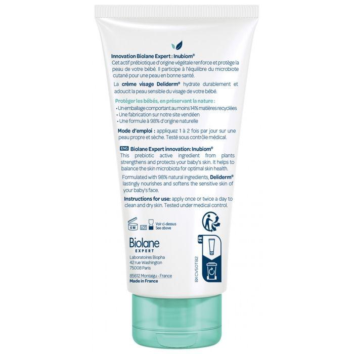 Biolane expert déliderm crème visage 50ml