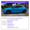 Для Toyota Corolla Sport E210 Hatchback 2019~2024 Брызговики, расширители крыльев, брызговик, щиток, спойлер, автомобильные аксессуары